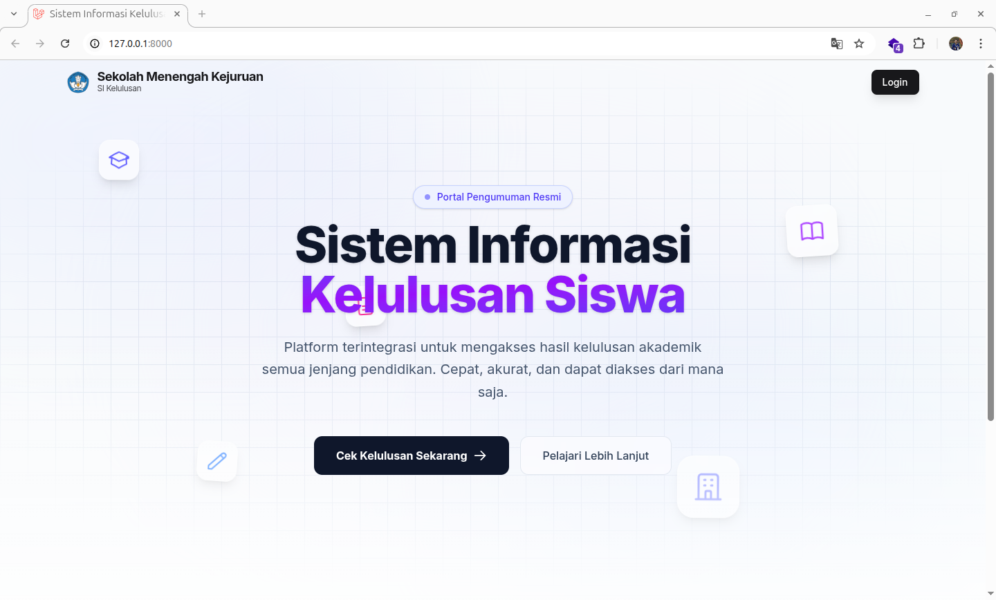 Sistem Informasi Kelulusan